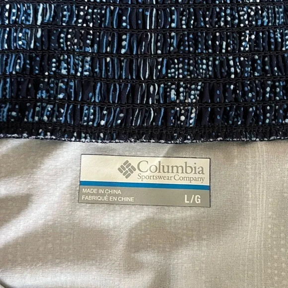 {Columbia} PFG Halter Activewear Dress in Blue - Womens Large - Picture 10 of 11